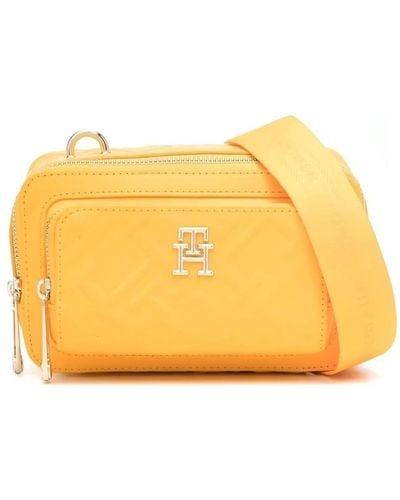 Tommy Hilfiger Cross Body Bags - Yellow