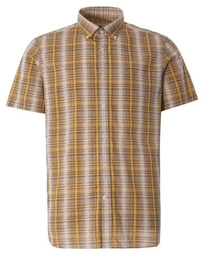 Barbour Short Sleeve Shirts - Natural