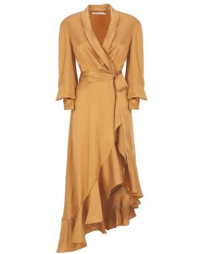 Zimmermann Party Dresses - Brown