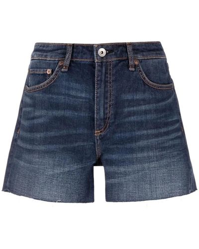 Rag & Bone Shorts > denim shorts - Bleu