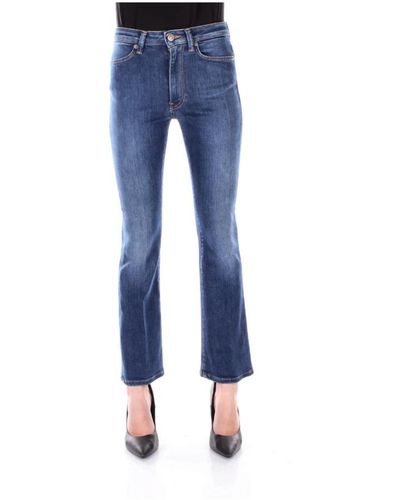 Dondup Jeans > boot-cut jeans - Bleu