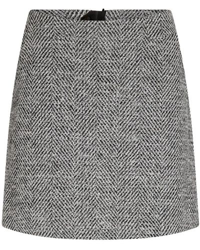 co'couture Trendige Kurze Röcke für Damen - Grau