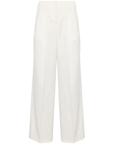 Golden Goose Wide Trousers - White
