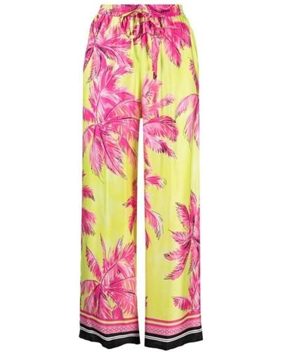 Ermanno Scervino Wide Trousers - Pink