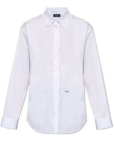 DSquared² Shirt mit logo - Weiß