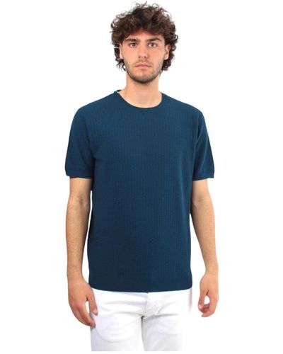 Kangra Blauer rundhals-t-shirt