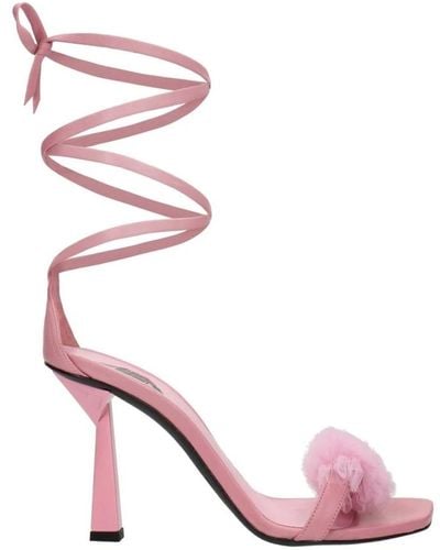Aniye By Shoes > sandals > high heel sandals - Rose