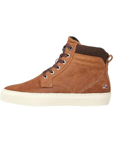 Pepe Jeans Lace-up Boots - Braun