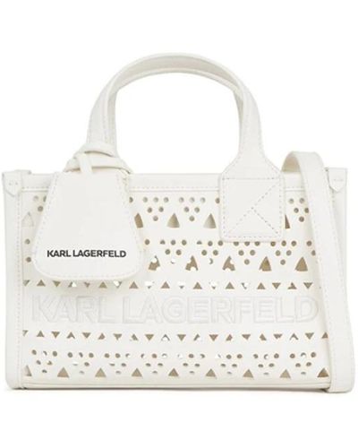 Karl Lagerfeld Mini Bags - White