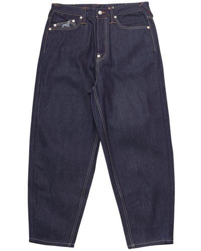 Evisu Loose-Fit Jeans - Blue