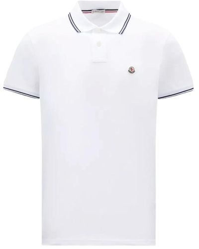 Moncler Stylisches polo-shirt für männer - Weiß