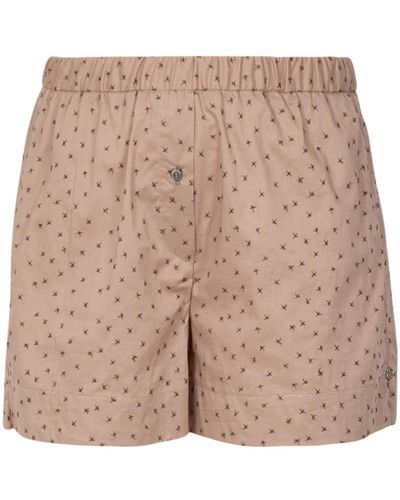 Ottod'Ame Short Shorts - Natural