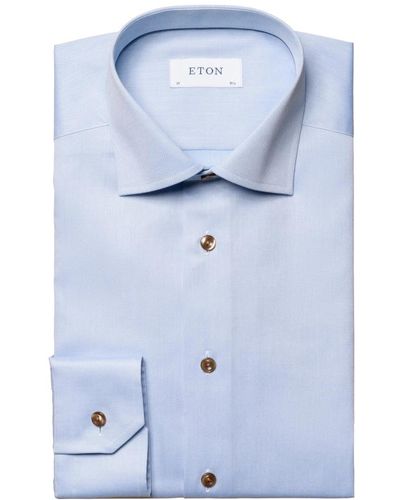 Eton Shirts - Blau