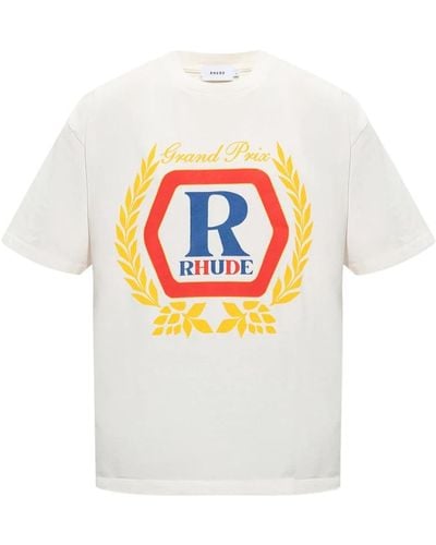 Rhude T-Shirts - Grey