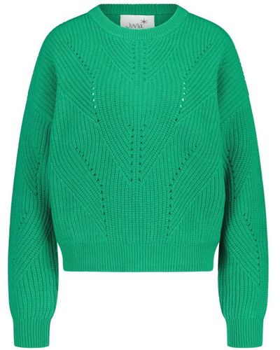 Juvia Round-Neck Knitwear - Green