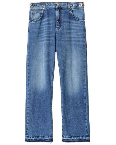 Gaelle Paris Jeans logo lateral colección primavera verano - Azul