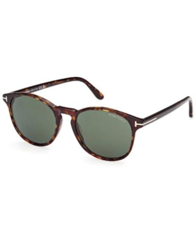 Tom Ford Stilvolle sonnenbrille für modebegeisterte - Grün