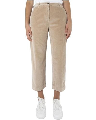 Nine:inthe:morning Trousers > slim-fit trousers - Neutre