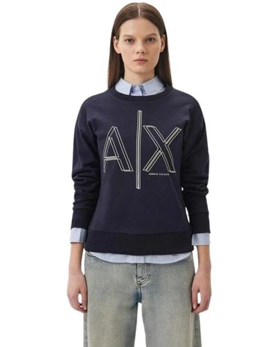 Armani Exchange Sweatshirts & hoodies > sweatshirts - Bleu