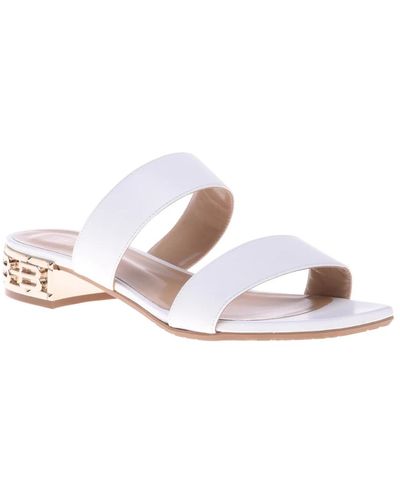 Baldinini Shoes > heels > heeled mules - Blanc