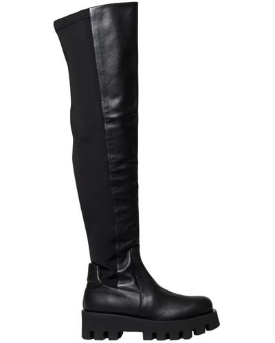 Paloma Barceló Over-Knee Boots - Black