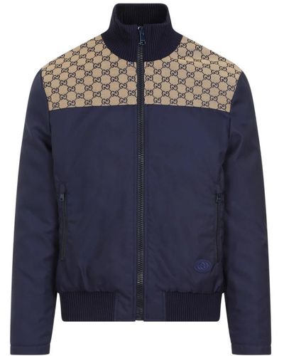 Gucci Bomber Jackets - Blue