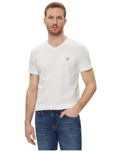 Guess Tops > t-shirts - Blanc