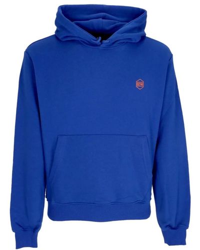 DOLLY NOIRE Corporate leichtgewicht hoodie blau streetwear