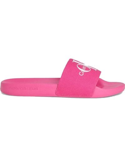Calvin Klein Sliders - Pink