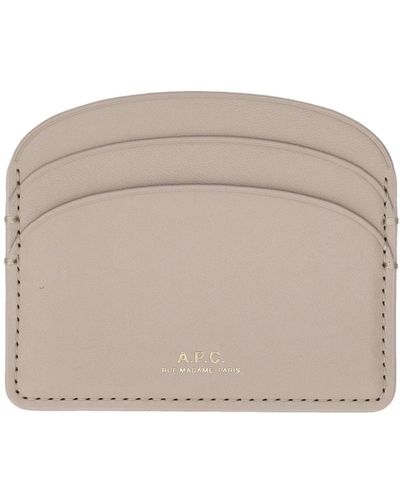 A.P.C. Wallets & Cardholders - Natural