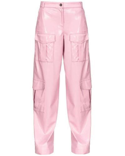 Pinko Wide Trousers - Pink