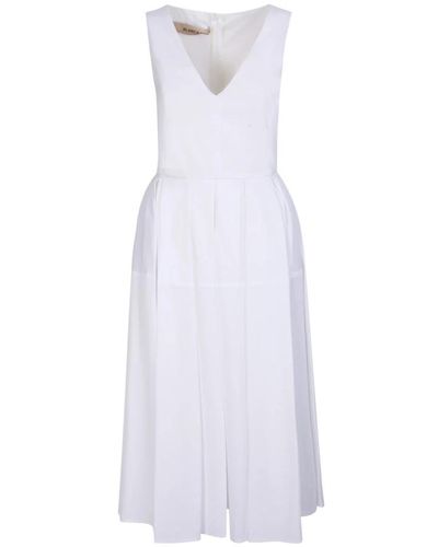 Blanca Vita Dresses > day dresses > midi dresses - Blanc