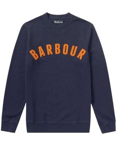Barbour Sweatshirts - Blue