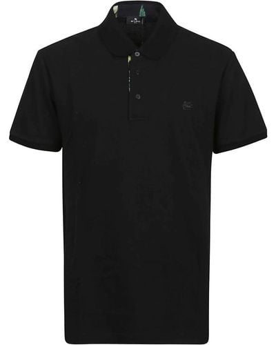 Etro Polo Shirts - Black