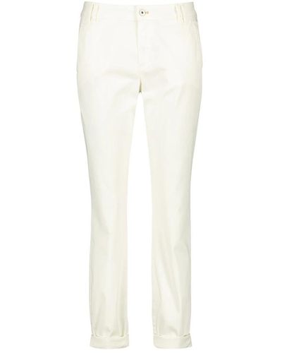 Taifun Schlanke Jeans - Weiß
