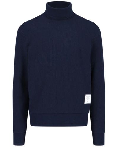 Thom Browne Stylische pullover für männer - Blau