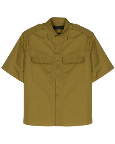 Neil Barrett Shirts > short sleeve shirts - Vert