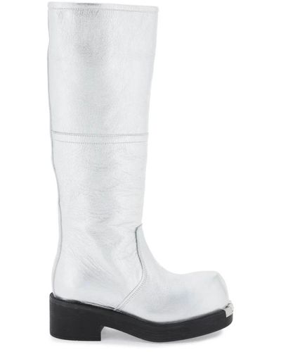 MM6 by Maison Martin Margiela Shoes > boots > high boots - Blanc