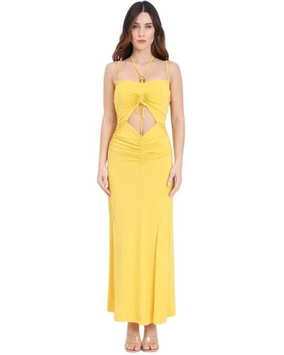 SIMONA CORSELLINI Dresses - Amarillo