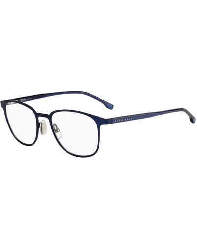 BOSS Montatura occhiali blu opaco