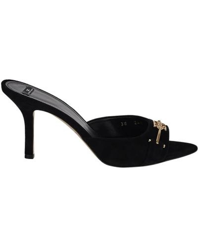 Elisabetta Franchi Shoes > heels > heeled mules - Noir