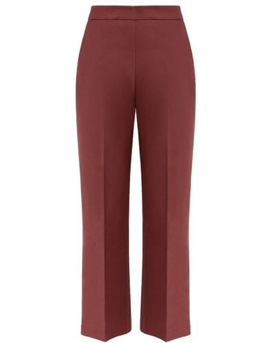 Maliparmi Pantalone stretch cotton - Rosso
