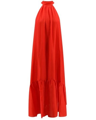 Semicouture Dresses > day dresses > maxi dresses - Rouge