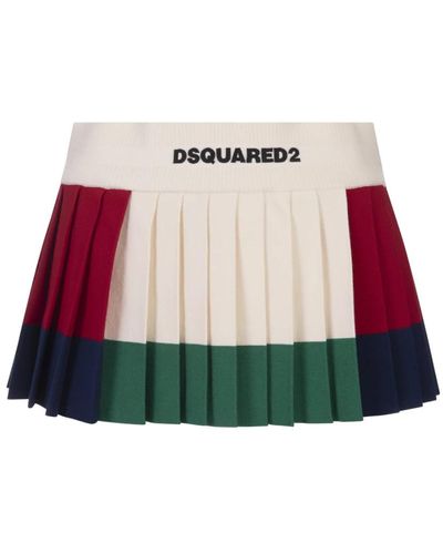 DSquared² Short Skirts - Red