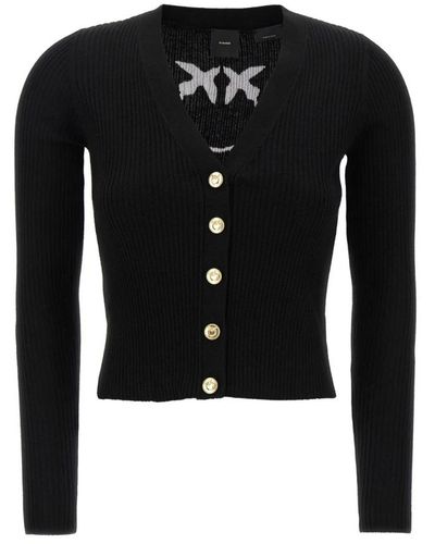 Pinko Sweaters estilizados para mujeres - Negro
