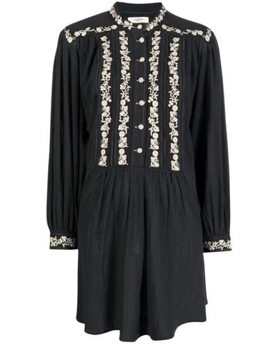 Isabel Marant Shirt Dresses - Black