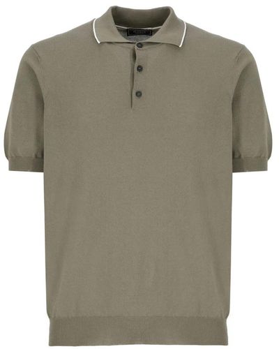Peserico Polo shirts - Grün
