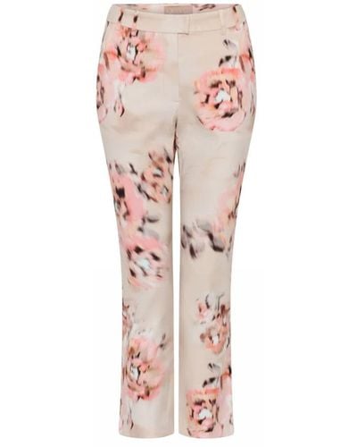 GUSTAV Cropped Trousers - Pink