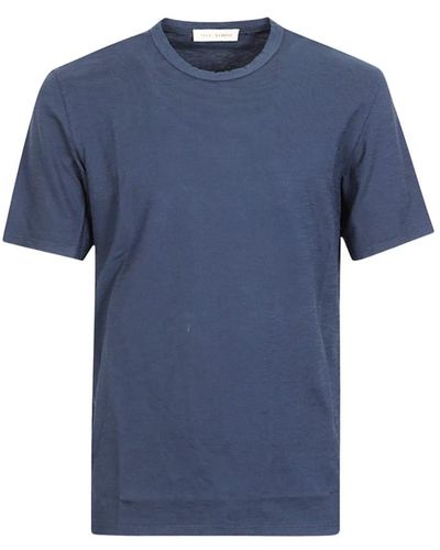 Tela Genova T-shirt classica manica corta - Blu