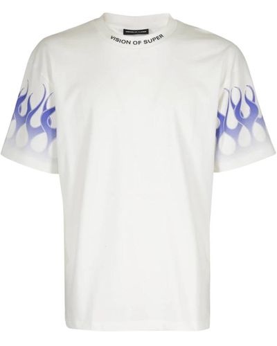 Vision Of Super Cooles grafik t-shirt - Weiß